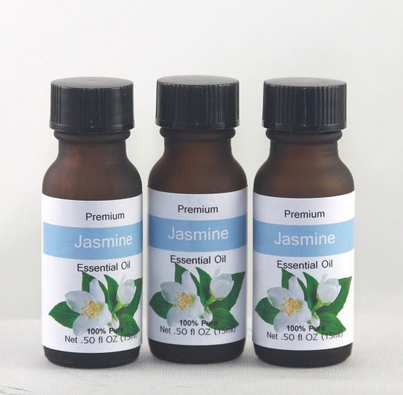 Jasmine Essential Oil Pure and Natural Therapeutic Grade (1/2 oz)