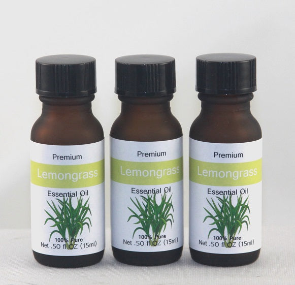 Lemongrass Essential Oil Pure and Natural Therapeutic Grade (1/2 oz)